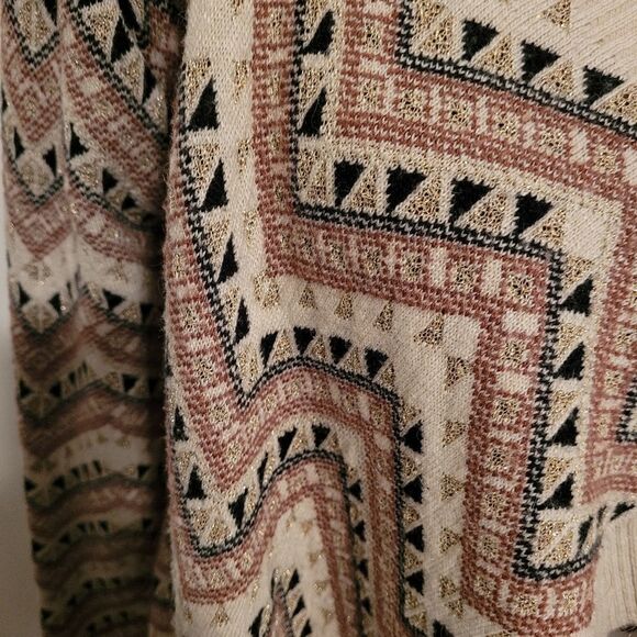 Freeway open‎ front Wrap cardigan Sweater wool blend - Picture 4 of 8